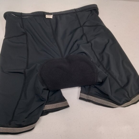Canari Cycling Shorts Men XL Black Padded Stretch Nylon Spandex Bike Athletic - Picture 13 of 16